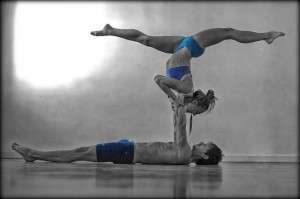 AcroYoga - Ewa i Michał w Astanga Yoga Studio